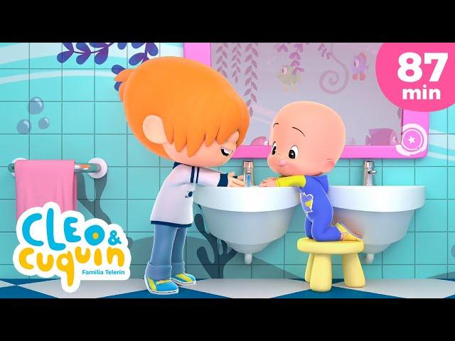 Aprendiendo a ir al baño  y más canciones infantiles para bebés con Cleo y Cuquín