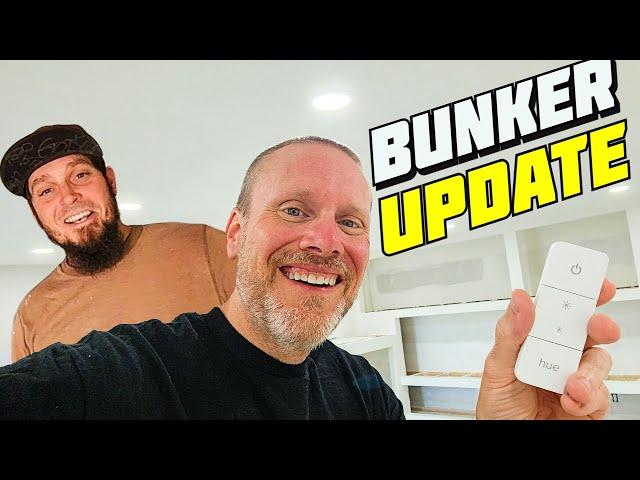 Let There Be Light! Batcave "BAT BUNKER" Collection Room Construction Progress Update!