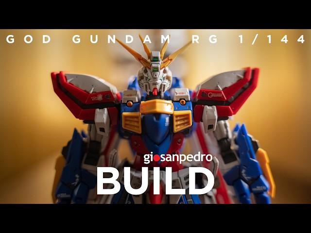 God Gundam RG | Satisfying Gunpla Beat Building (ASMR)