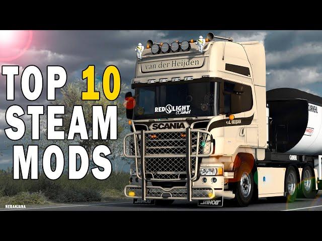 ETS2 TOP 10 STEAM WORKSHOP MODS - Euro Truck Simulator 2