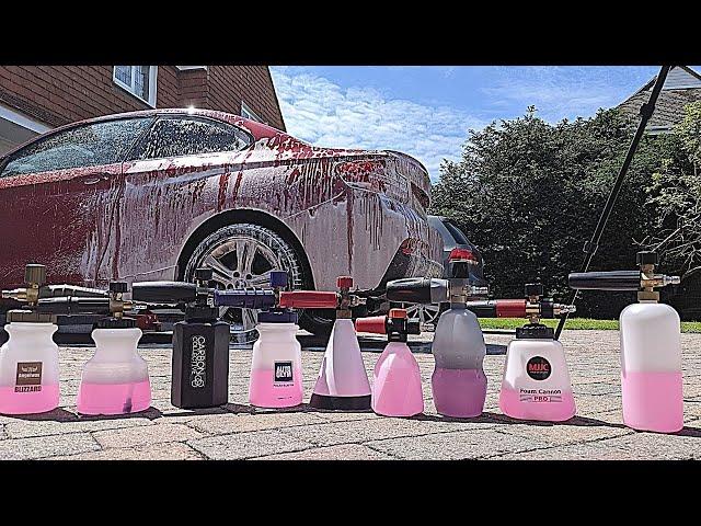 The Best Snow Foam Lance/Cannon | MTM MJJC Autoglym Carbon Collective PA Cheap Chinese