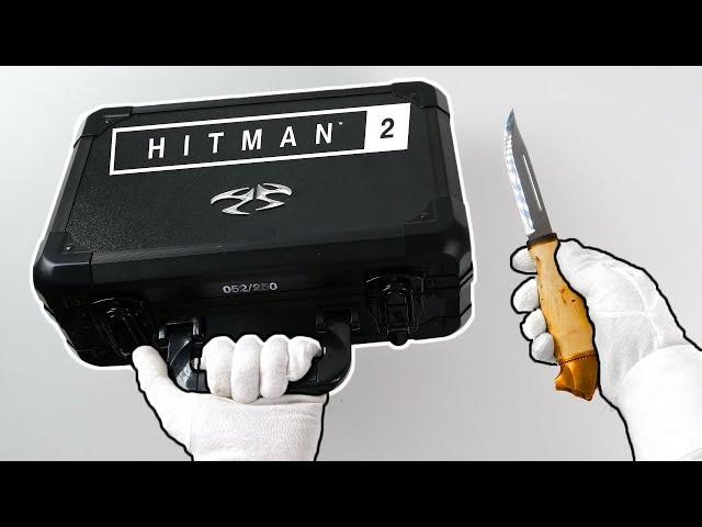 Unboxing Hitman 2 Ultra Rare Press Kit (Limited PS4 Collector's Edition)