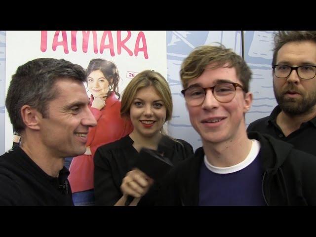 Mister Emma rencontre l'équipe du film Tamara