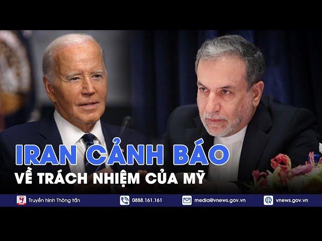 Nếu Israel tấn công trả đũa Iran, Mỹ sẽ là người chịu trách nhiệm? - Tin Thế giới - VNews