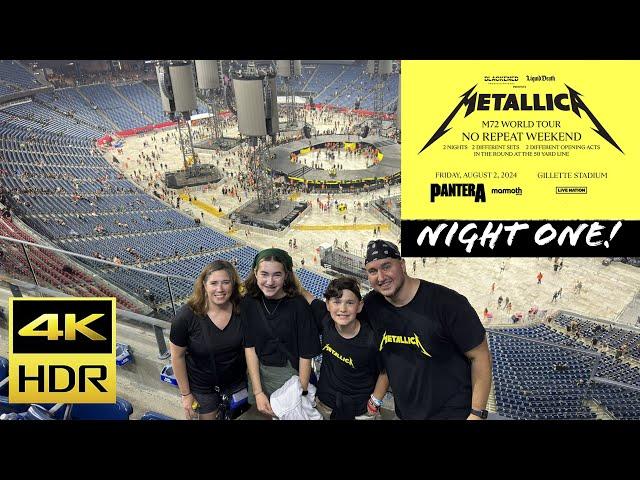 Metallica Gillette Stadium NIGHT 1 August 2, 2024 | EPIC M72 Tour Concert Experience!