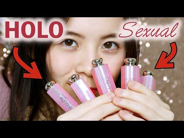 HOLO Lip Glow?! DIOR LIP GLOW 5 New Shades First Impressions \\ Unboxing & Swatches \\ JQLeeJQ