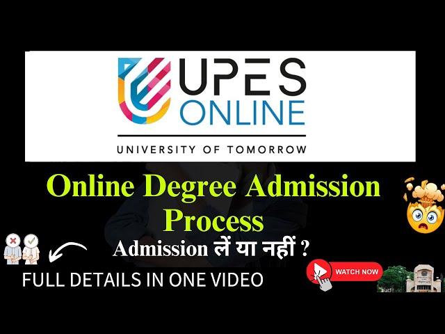 Everything About UPES Online University: Courses, Admission Process