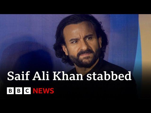 Bollywood actor Saif Ali Khan out of danger after being stabbed | BBC News