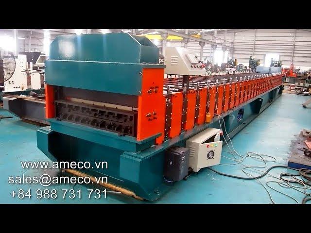 Ameco Kliplok (Clip Lock) Roofing Roll Forming Machine