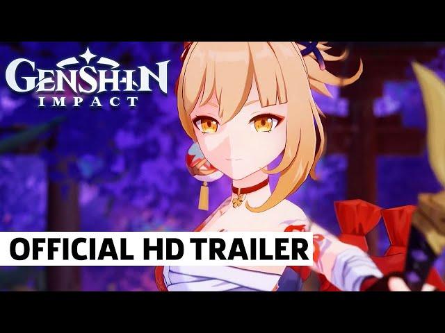 Genshin Impact Yoimiya Character Breakdown Trailer