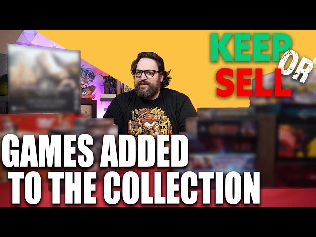 Games that were added to My Collection in June - 2024 // Keep or Sell