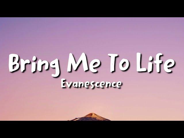 Evanescence - Bring Me To Life (lyrics)