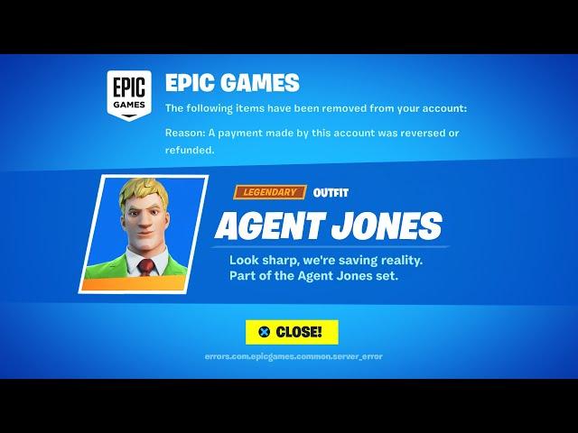 Fortnite REMOVED Jonesy..