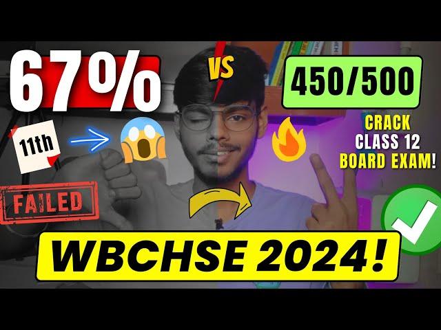 WBCHSE 2024 : How to Start Studying for Class 12 | Best Strategy to Score 95% in #wbchse #hs2024