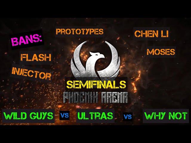 Phoenix tournament SEMIFINALSULTRAS vs WHY NOT vs WILD GUYS #tacticool #tacticoollatino #panzerdog