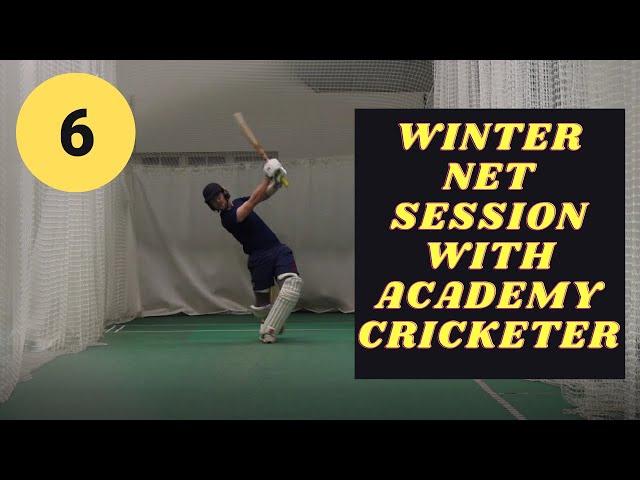 Winter Nets With Sussex Cricket Academy Batter Louis Storey | Winter Nets | Precise Cricket