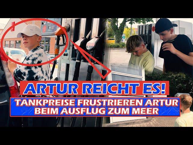 Tankpreise versauen Artur die Laune! Ausflug ans Mee mit Artur, Samuel, Thiago & Alina! // VDSIS