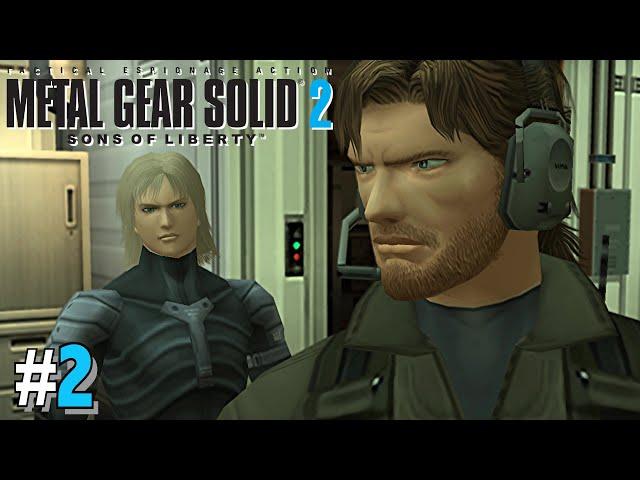 METAL GEAR SOLID 2 SONS OF LIBERTY Remaster HD - Big Shell - Premier contact Vamp & Fortune #2 4K