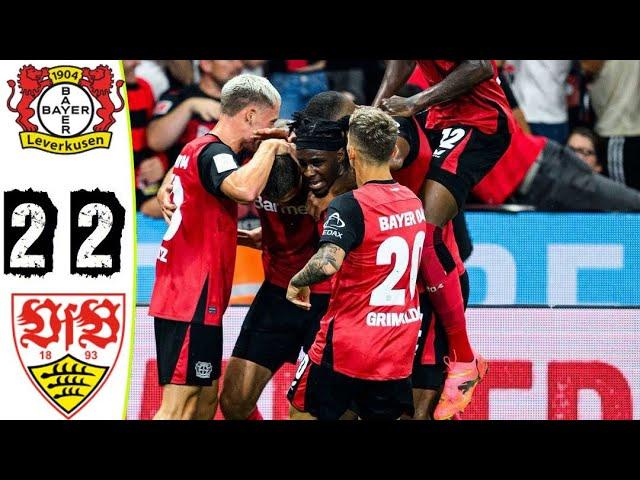 Bayer 04 Leverkusen - VfB Stuttgart 2-2 (4-3 PEN) Highlights DFL SuperCup| bayer vs stuttgart