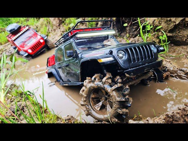 JEEP Gladiator on TRACTORS. Best off-road 3D printer wheels? ...RC OFFroad 4x4