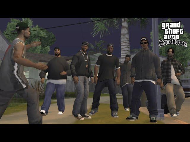 Black Grove Street Families Missions GAMEPLAY in GTA San Andreas! [PART 2]