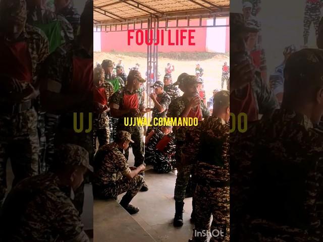 FOUJILIFE ️||फौजी लाइफ||#shorts #ytshorts #fouji #fouji_lover #commando #sscgd #ujjwalcommando