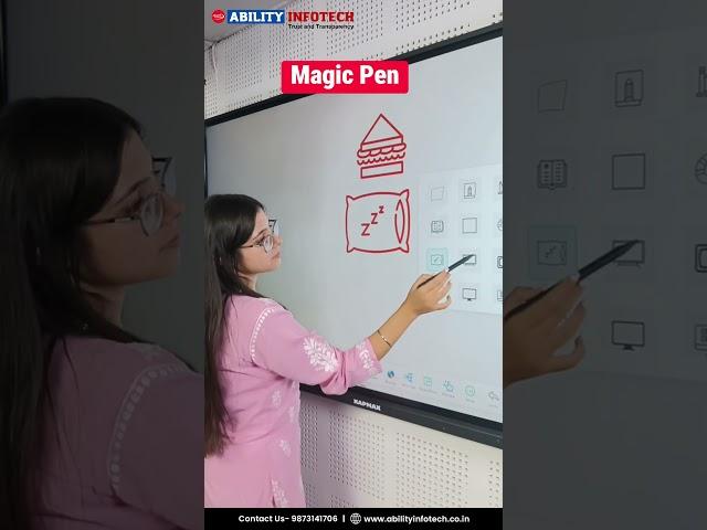 Best Digital Board for Classroom-Magic Pen #shortfeed #ytshorts #trending #digitalboard