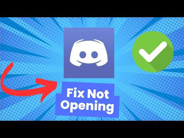 how to fix discord not opening on PC (NEW)