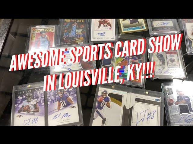 Awesome Sports Card Show In Louisville Kentucky!!!