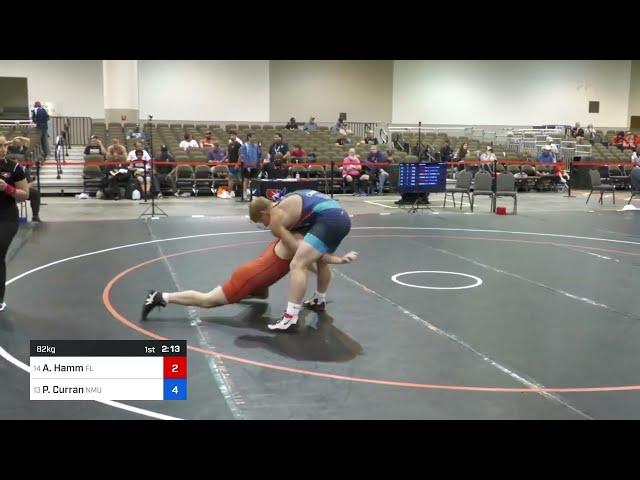 2024 Greco-Roman Senior World Team Trials : Alex Hamm vs Patrick Curran: 82 KG Con Rnd of 16