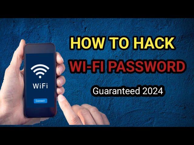 How To CONNECT Any WIFI Without Using a PASSWORD || How to find a wifi password 2024