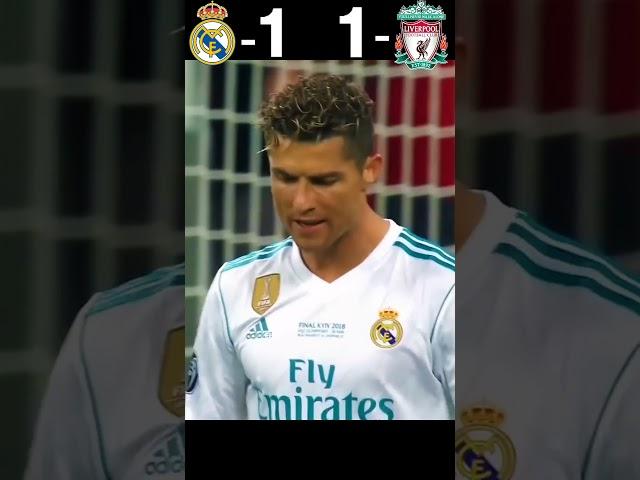 Real Madrid VS Liverpool UCL Final Match Highlights 2018 #shorts #football #viral