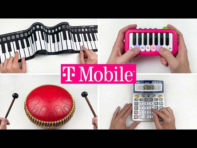 T-Mobile commercial jingle on cool different instruments!