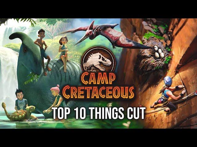 Top 10 Things CUT From CAMP CRETACEOUS!