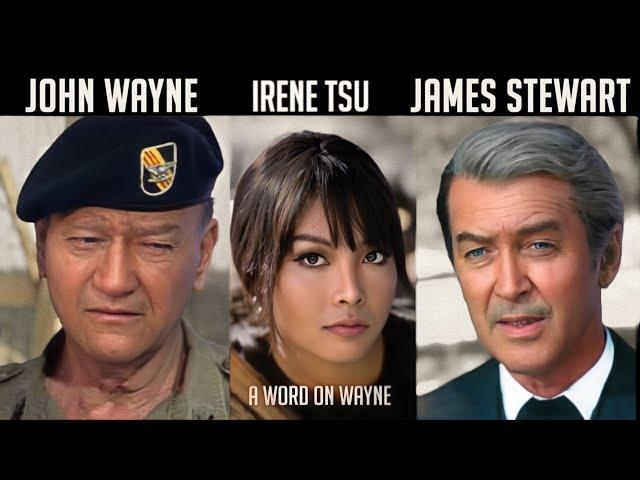 Working with John Wayne, James Stewart, Anne Bancroft, and John Ford! Exclusive with Irene Tsu