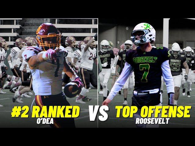 #2 Ranked O'dea vs Top Offense Roosevelt INSANE Full Game Recap | Friday Night Lights Ep. 7