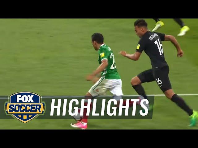 Oribe Peralta makes it 2-1 for Mexico vs. New Zealand | 2017 FIFA Confederations Cup Highlights