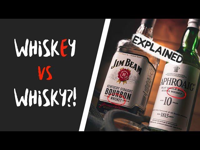 Bourbon vs Whiskey vs Scotch
