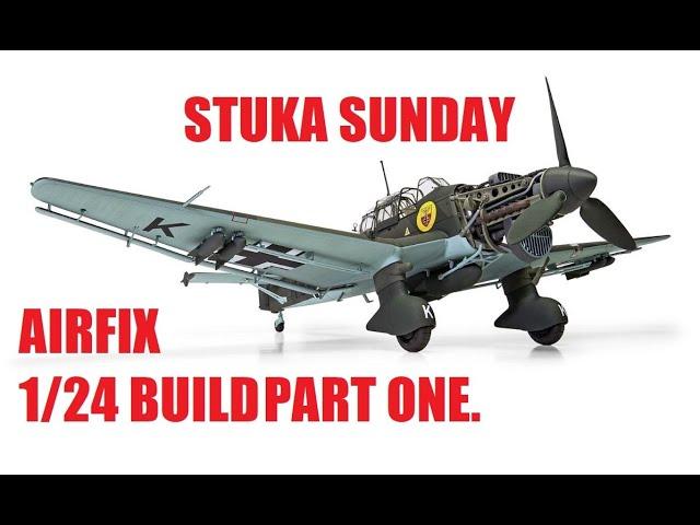 Stuka Sunday. Airfix 1/24 Stuka build with extras. #1 Planning the build.