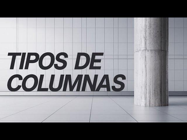 Las COLUMNAS y sus FORMAS - Dibujo de Planos en AutoCAD