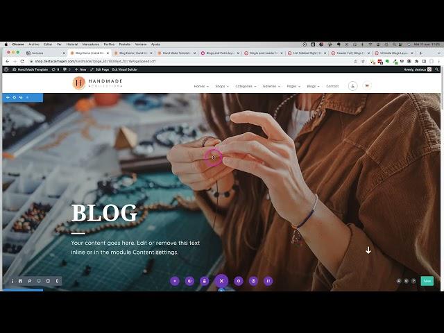 Blogs and Posts layouts for Divi Tutorial