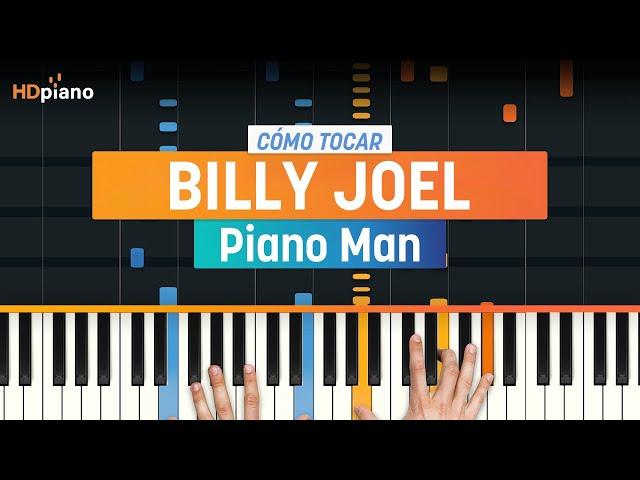 Aprende Piano Man de Billy Joel