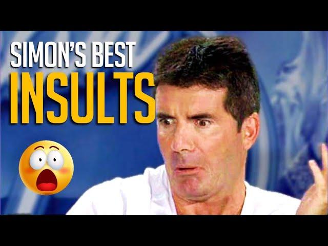 Most Iconic Simon Cowell Insults Of All Time! SAVAGE!