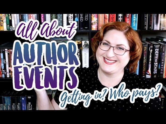 Attending Events as an Author