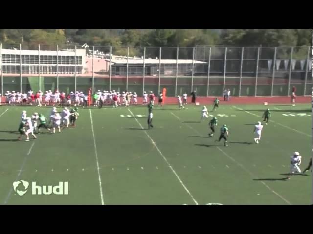 Liam Raz 2013 Football Varsity Season Highlights