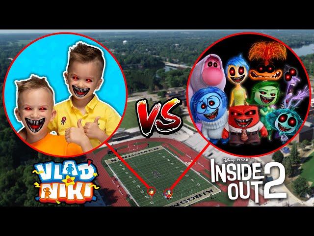 Drone Catches VLAD AND NIKI vs EVIL EMOTIONS FROM INSIDE OUT 2 MOVIE IN REAL LIFE!! (FULL MOVIE)