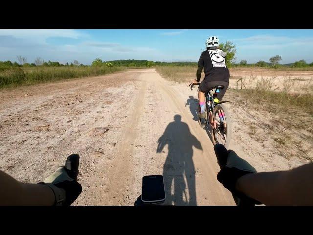 GRVLCYBR 35KM KAPAL KOREK LOOP FULL VIDEO(ALMOST) on QUICK Gravel bike