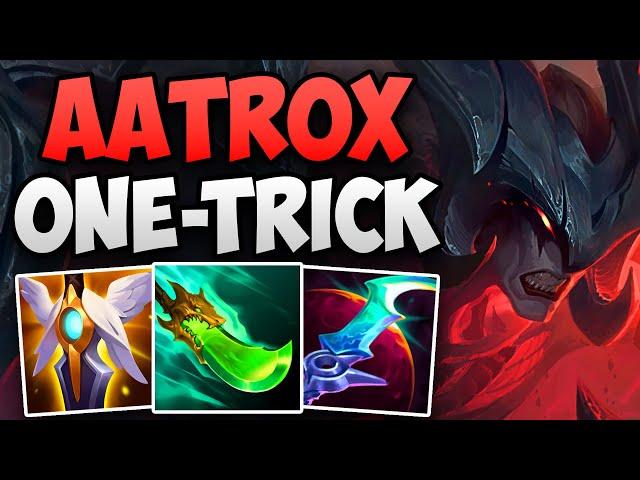 CHALLENGER AATROX ONE-TRICK CARRIES HIS TEAM! | CHALLENGER AATROX TOP GAMEPLAY | Patch 14.1 S14