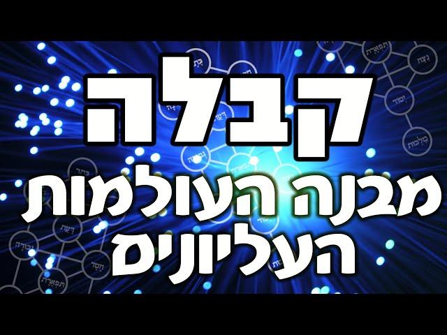 מבנה העולמות העליונים #קבלה