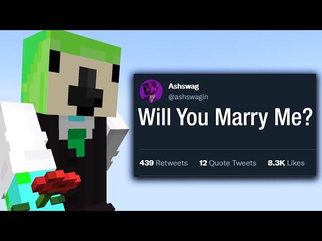 I Got Married (in Minecraft)